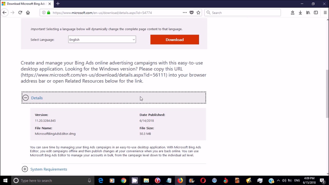 Bing Ad Editor Download Mac